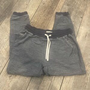 Marine Layer women’s Heather grey Drawstring Joggers